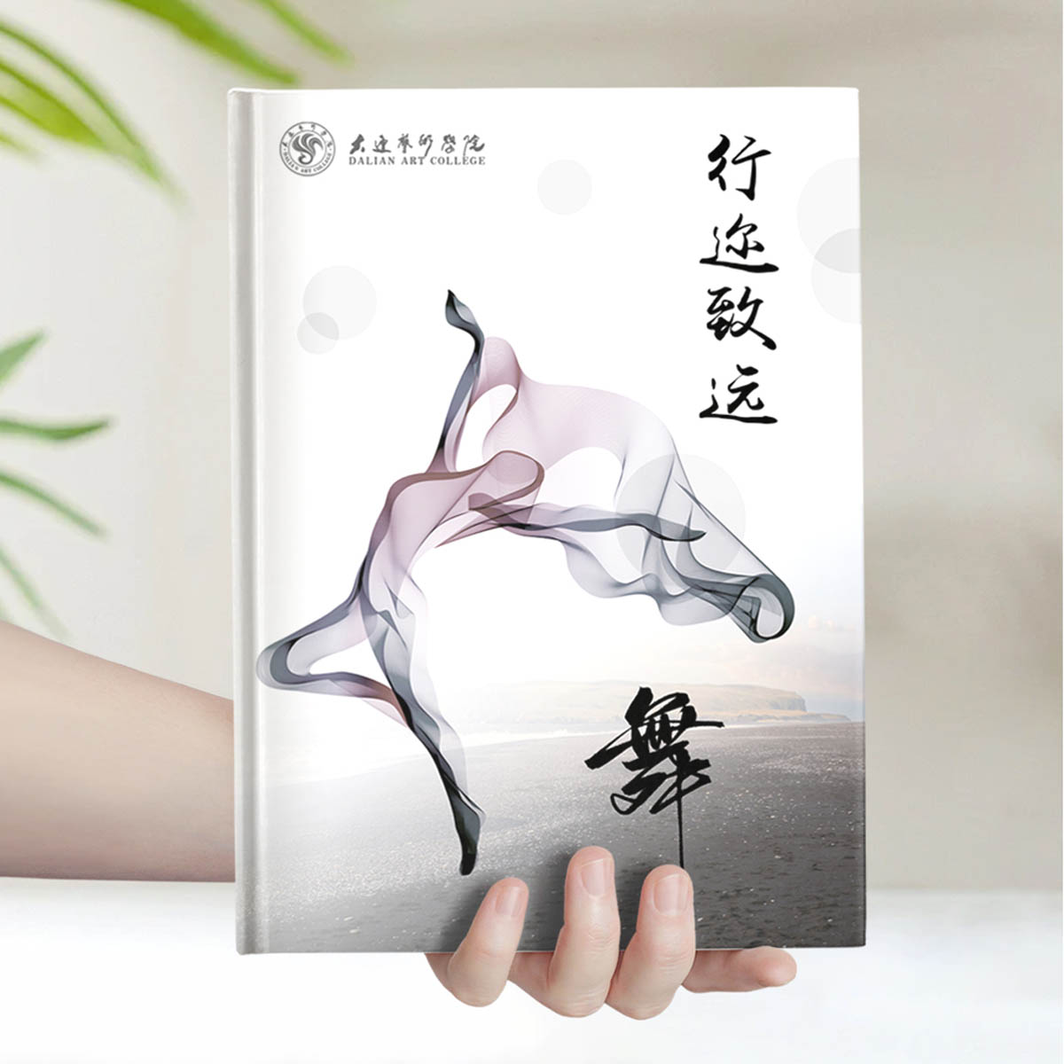 大连舞蹈学院灰色简约
